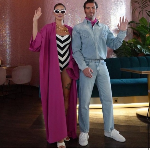 BARBIE X ZARA STRIPED SWIMSUIT - Picture 16 of 16